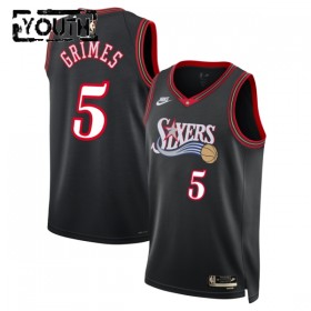 Maillot Enfant Philadelphia 76ers Quentin Grimes 2025-26 Nike Classic Edition Noir Swingman